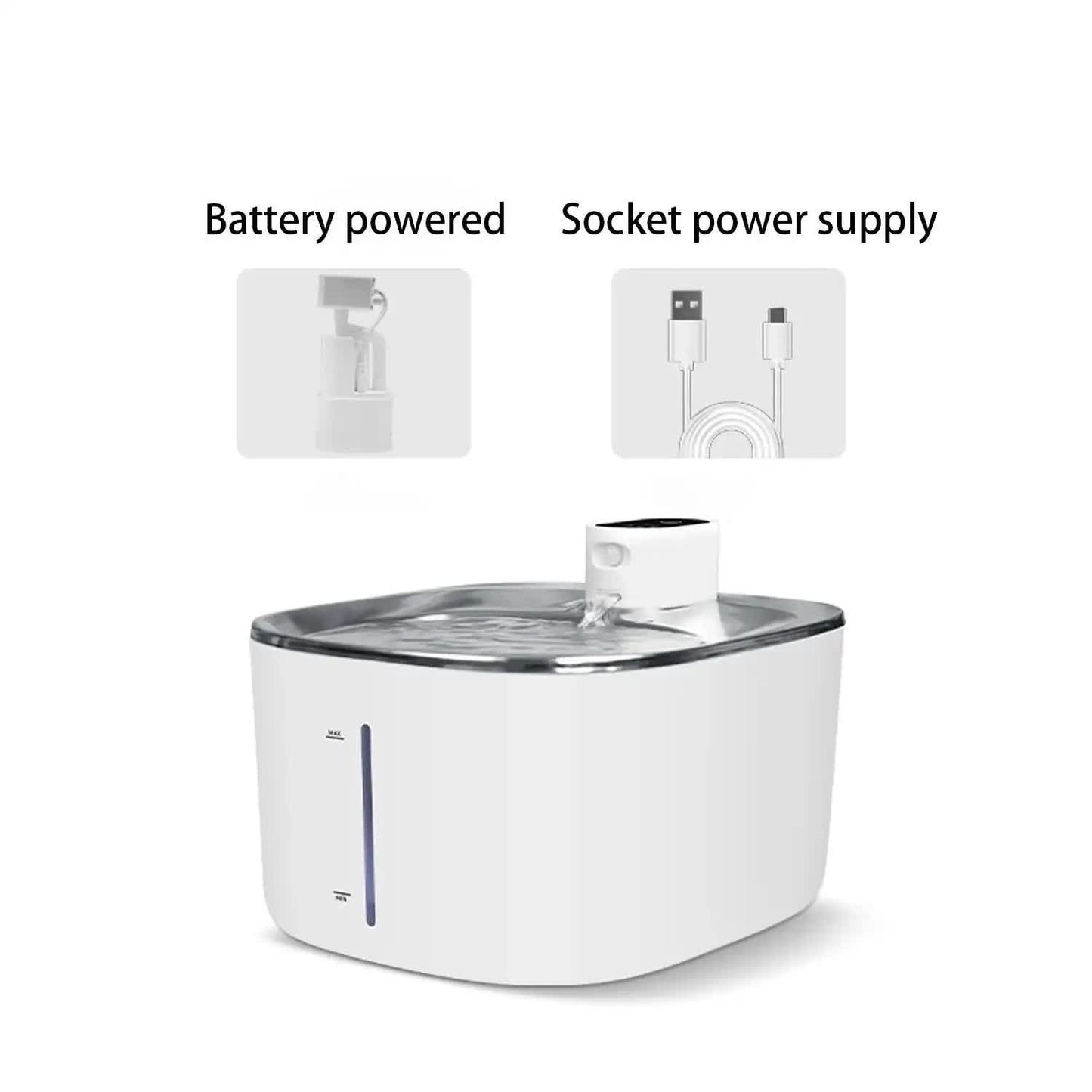 Smart Pet Water Dispenser with Motion Sensor and 4L Capacity- Free Shipping