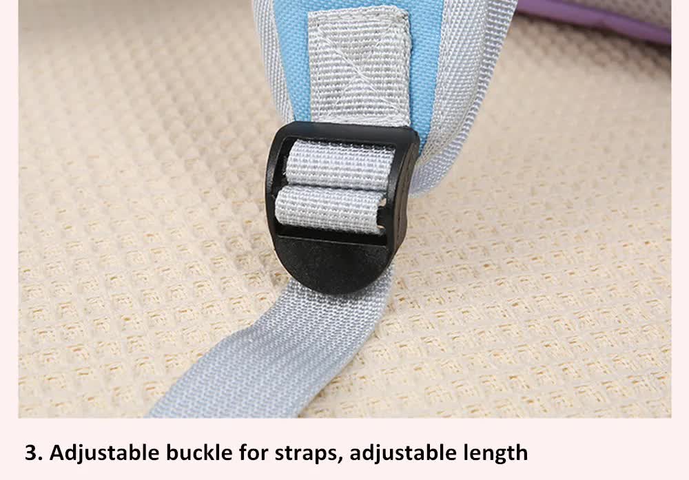 Blue And Purple Portable Pet Carrier Backpack - Spacious, Breathable, and Travel-Friendly for Cats and Small Dogs- Free Shipping