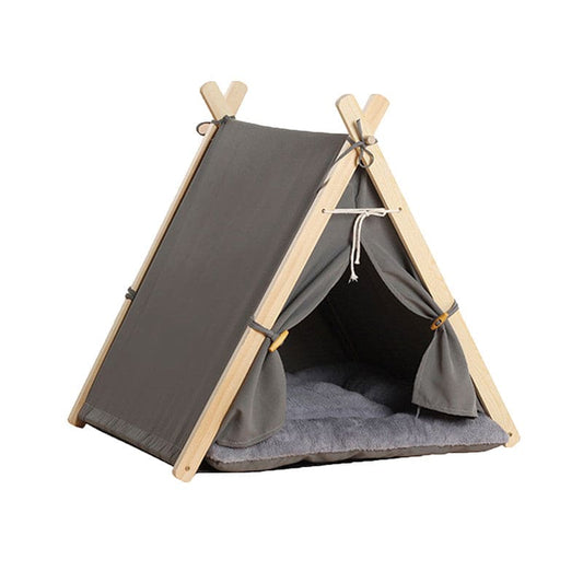 Pets Teepee Tent Removable and Washable Cat Bed With Cushion FREE SHIPPING