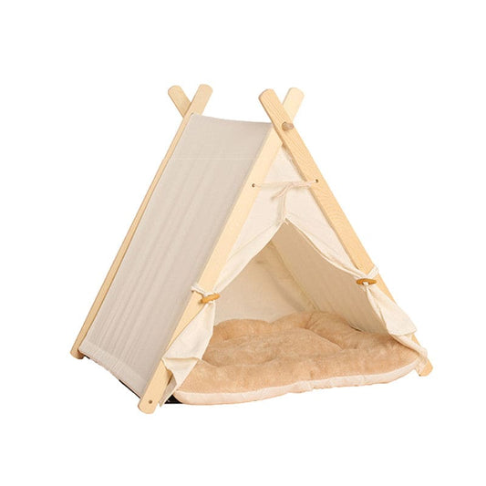 Pets Teepee Tent Removable and Washable Tent Cat Dog Bed With Cushion FREE SHIPPING